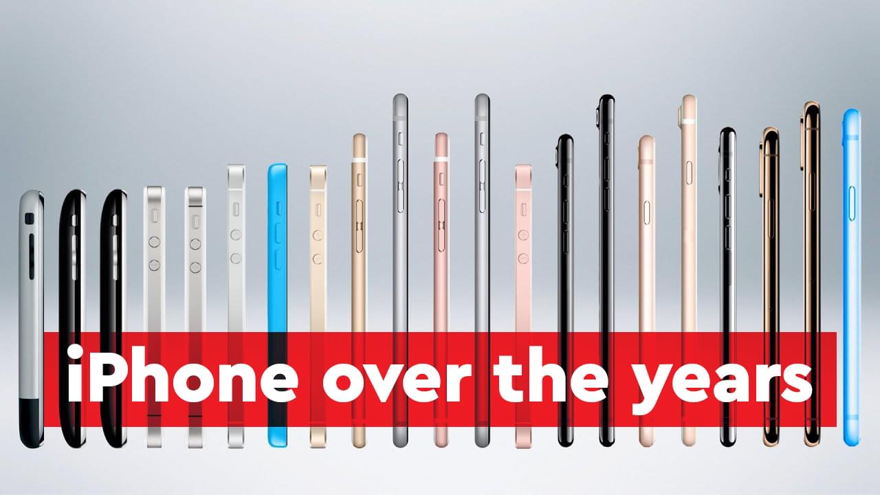How has iPhone evolved, internally